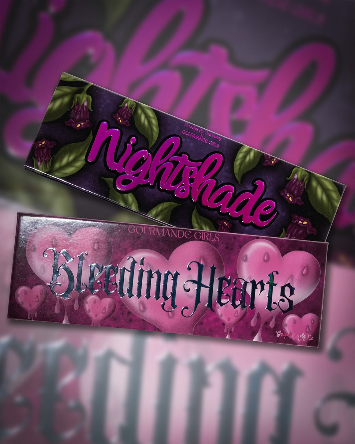 Bleeding Hearts & Nightshade Palettes Bundle