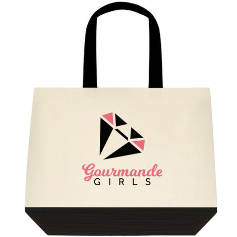 Two-Tone Deluxe Classic Logo Tote Bag