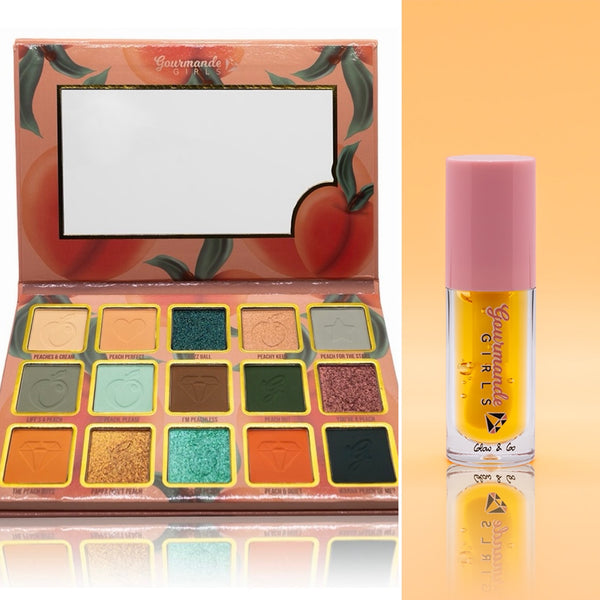 Peach Perfect Palette & Lip Oil Bundle