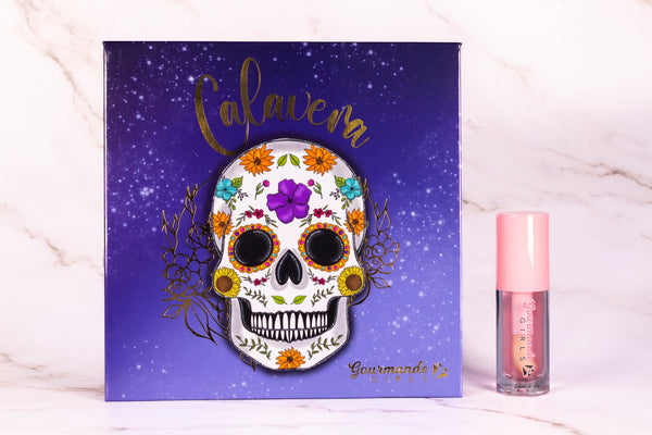 Calavera Palette & Frutilla Lip Oil