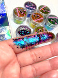 Prismatic Multichrome Foiled Glitter Flakes